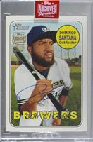 Domingo Santana (2018 Topps Heritage) [Buyback] #/99