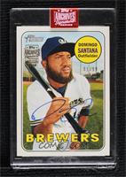 Domingo Santana (2018 Topps Heritage) [Buyback] #/99