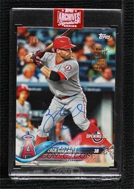 2019 Topps Archives Signature Series Active Player Edition Buybacks - [Base] #18TOD-33 - Zack Cozart (2018 Topps Opening Day) /99 [Buyback]