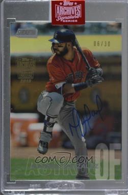 2019 Topps Archives Signature Series Active Player Edition Buybacks - [Base] #18TSC-278 - Marwin Gonzalez (2018 Topps Stadium Club) /30 [Buyback]