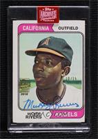 Mickey Rivers (1974 Topps) [Buyback] #/15