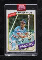 Mickey Rivers (1980 Topps) [Buyback] #/88