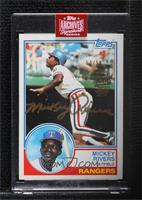 Mickey Rivers (1983 Topps) [Buyback] #/59