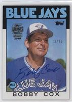 Bobby Cox (1986 Topps) #/75