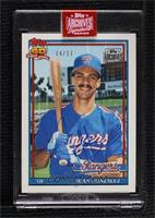 Juan Gonzalez (1991 Topps) [Buyback] #/17