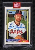 Bert Blyleven (1992 Topps) [Buyback] #/27