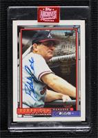 Bobby Cox (1992 Topps) [Buyback] #40/50