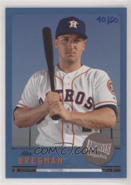 2019 Topps Archives Snapshots - [Base] - Blue #AS-AB - Alex Bregman /50