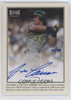 Jose Canseco #/40