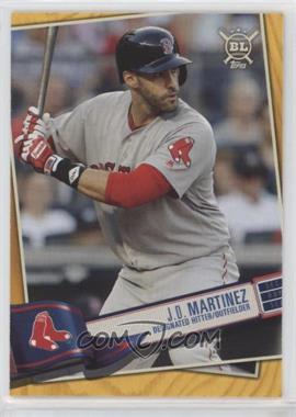 2019 Topps Big League - [Base] - Gold #133 - J.D. Martinez