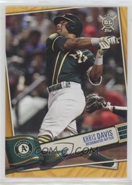 2019 Topps Big League - [Base] - Gold #312 - Khris Davis