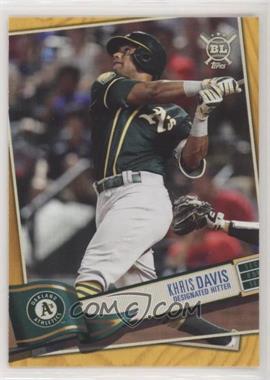 2019 Topps Big League - [Base] - Gold #312 - Khris Davis