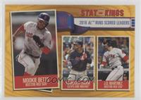 Stat Kings - J.D. Martinez, Francisco Lindor, Mookie Betts