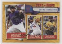 Stat Kings - Felipe Vázquez, Kenley Jansen, Wade Davis [EX to NM]