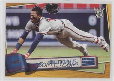 2019 Topps Big League - [Base] - Gold #50 - Ronald Acuña Jr.