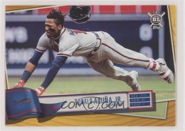 2019 Topps Big League - [Base] - Gold #50 - Ronald Acuña Jr.