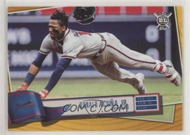 2019 Topps Big League - [Base] - Gold #50 - Ronald Acuña Jr.