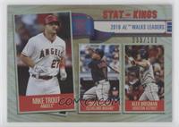 Stat Kings - Alex Bregman, Jose Ramirez, Mike Trout #/100