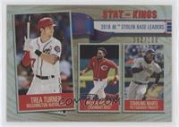 Stat Kings - Starling Marte, Billy Hamilton, Trea Turner [EX to NM] #…