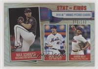 Stat Kings - Aaron Nola, Max Scherzer, Jacob deGrom #/100