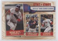 Stat Kings - J.D. Martinez, Francisco Lindor, Mookie Betts