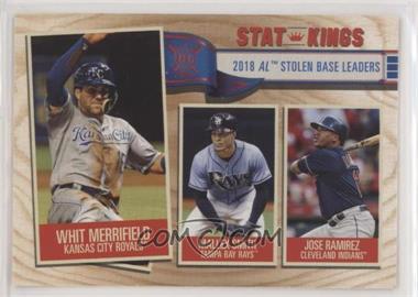 2019 Topps Big League - [Base] #357 - Stat Kings - Jose Ramirez, Mallex Smith, Whit Merrifield