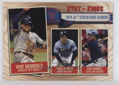 2019 Topps Big League - [Base] #357 - Stat Kings - Jose Ramirez, Mallex Smith, Whit Merrifield