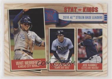 2019 Topps Big League - [Base] #357 - Stat Kings - Jose Ramirez, Mallex Smith, Whit Merrifield