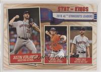 Stat Kings - Chris Sale, Gerrit Cole, Justin Verlander