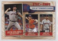 Stat Kings - Chris Sale, Gerrit Cole, Justin Verlander