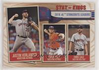 Stat Kings - Chris Sale, Gerrit Cole, Justin Verlander