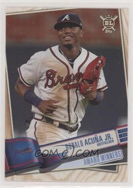 2019 Topps Big League - [Base] #381 - Award Winners - Ronald Acuña Jr.