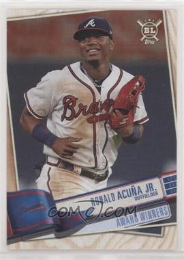 2019 Topps Big League - [Base] #381 - Award Winners - Ronald Acuña Jr.