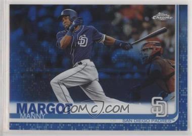 2019 Topps Chrome - [Base] - Blue Refractor #154 - Manny Margot /150