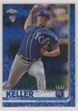 2019 Topps Chrome - [Base] - Blue Wave Refractor #54 - Brad Keller /75