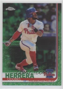 2019 Topps Chrome - [Base] - Green Refractor #103 - Odubel Herrera /99