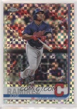 2019 Topps Chrome - [Base] - Mega Box X-Fractor #127 - Jose Ramirez