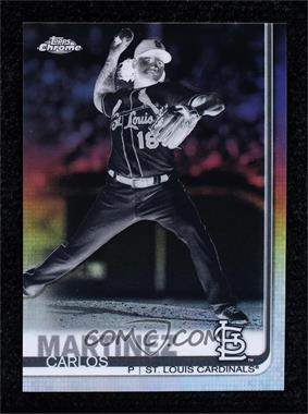 2019 Topps Chrome - [Base] - Negative Refractor #149 - Carlos Martinez