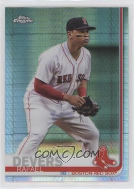 2019 Topps Chrome - [Base] - Prism Refractor #184 - Rafael Devers