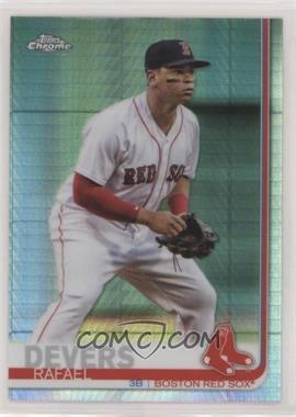 2019 Topps Chrome - [Base] - Prism Refractor #184 - Rafael Devers