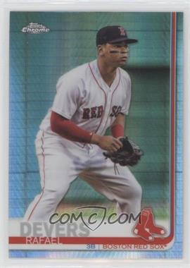 2019 Topps Chrome - [Base] - Prism Refractor #184 - Rafael Devers