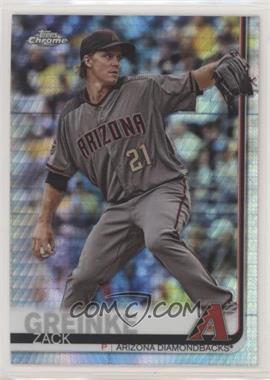 2019 Topps Chrome - [Base] - Prism Refractor #23 - Zack Greinke