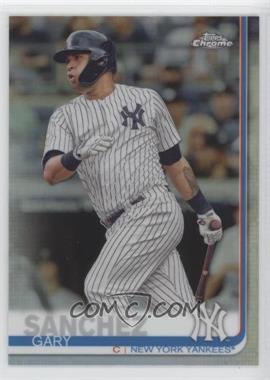 2019 Topps Chrome - [Base] - Refractor #22 - Gary Sanchez