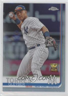 2019 Topps Chrome - [Base] - Refractor #86 - Gleyber Torres