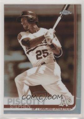 2019 Topps Chrome - [Base] - Sepia Refractor #167 - Stephen Piscotty