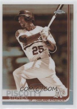 2019 Topps Chrome - [Base] - Sepia Refractor #167 - Stephen Piscotty