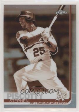 2019 Topps Chrome - [Base] - Sepia Refractor #167 - Stephen Piscotty