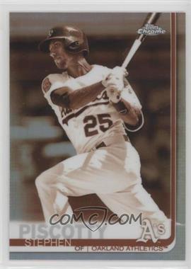 2019 Topps Chrome - [Base] - Sepia Refractor #167 - Stephen Piscotty