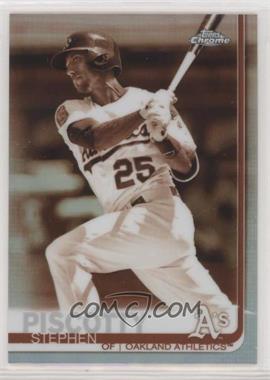 2019 Topps Chrome - [Base] - Sepia Refractor #167 - Stephen Piscotty