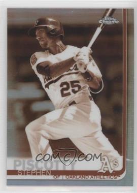 2019 Topps Chrome - [Base] - Sepia Refractor #167 - Stephen Piscotty